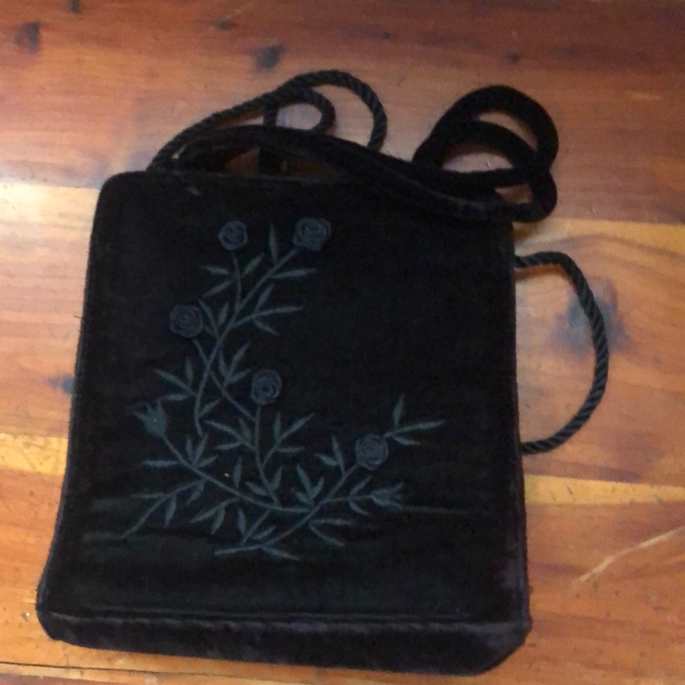 Vintage Bloomingdales velvet purse!